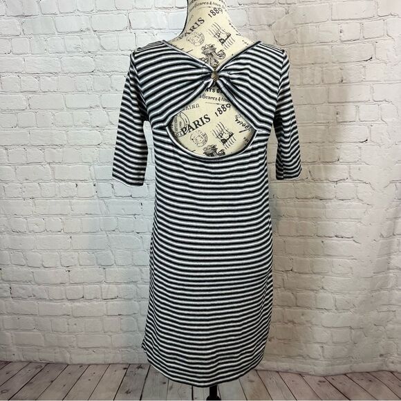 We The Free / Free People - Frenchie Striped T-shirt Dress size extra small - Picture 3 of 8